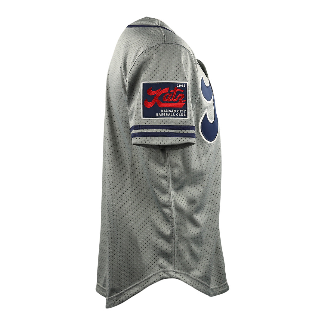 Kansas City Katz EFF DNA Replica Button-Up Mesh Jersey product image 6, provided for visual reference and product detail