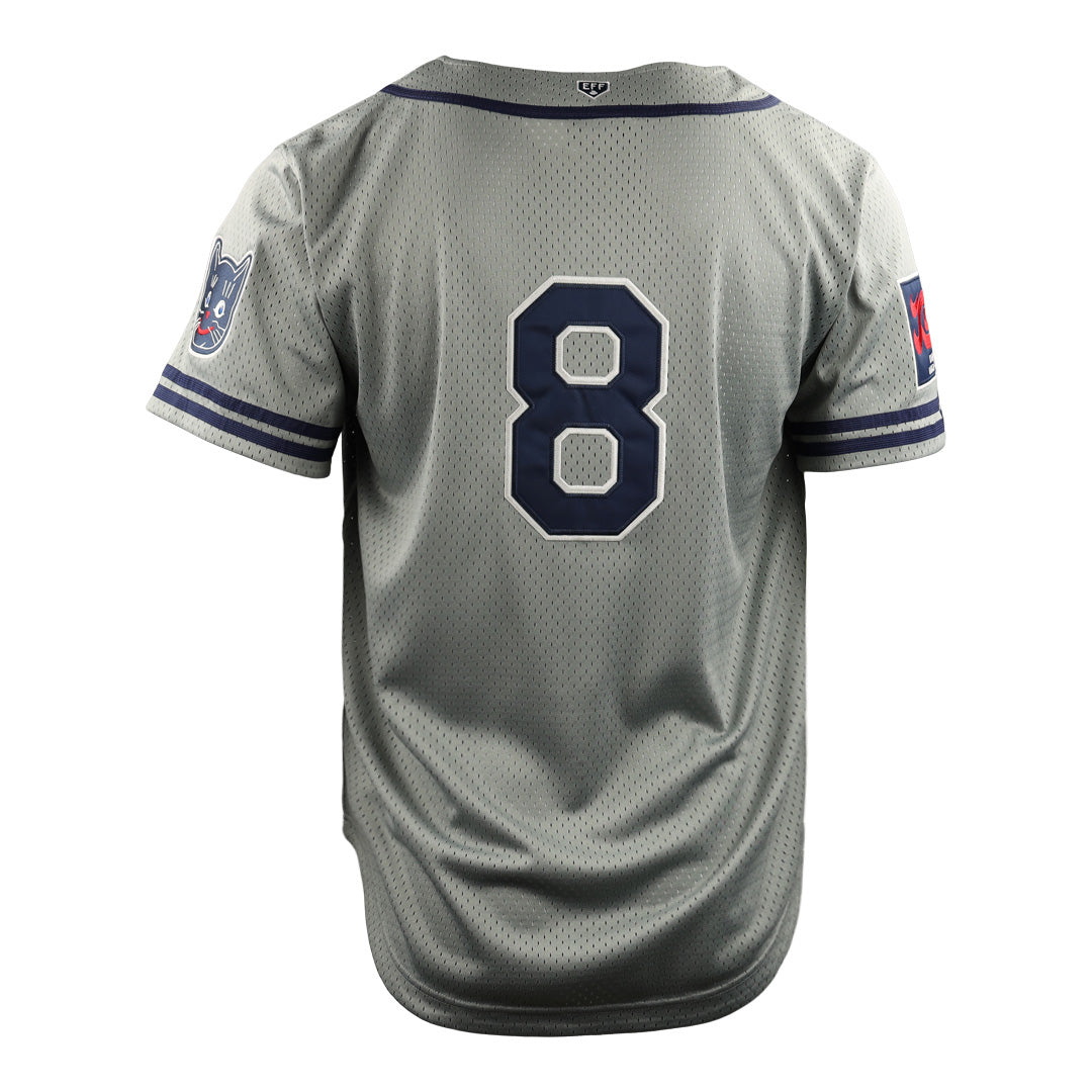 Kansas City Katz EFF DNA Replica Button-Up Mesh Jersey product image 8, provided for visual reference and product detail