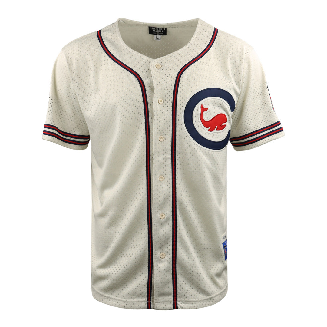 Chicago Whales EFF DNA Replica Button-Up Mesh Jersey product image 1, provided for visual reference and product detail review