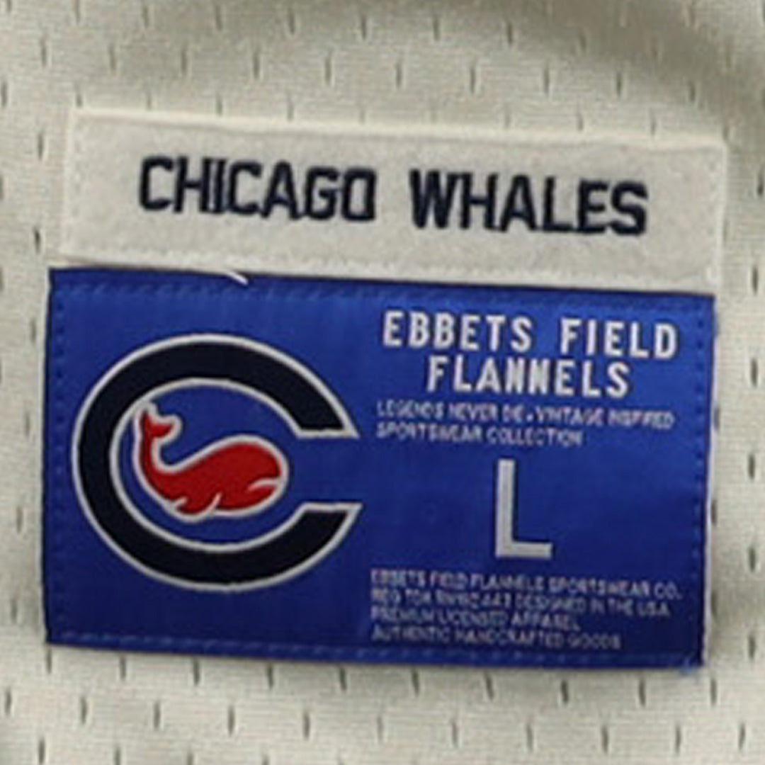 Chicago Whales EFF DNA Replica Button-Up Mesh Jersey product image 5, provided for visual reference and product detail review
