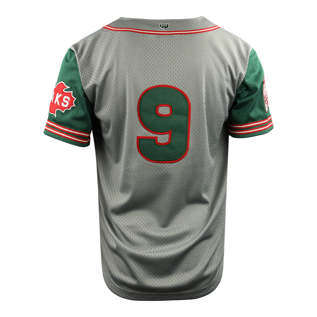 Oakland Oaks EFF DNA Replica Button-Up Mesh Jersey product image 8, provided for visual reference and product detail review