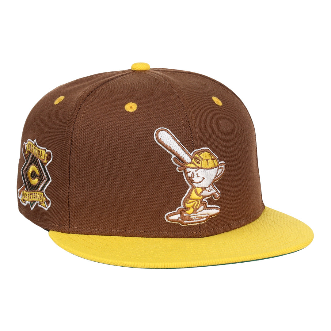Cordoba Cafeteros EFF DNA Fitted Ballcap product image 1, provided for visual reference and product detail review