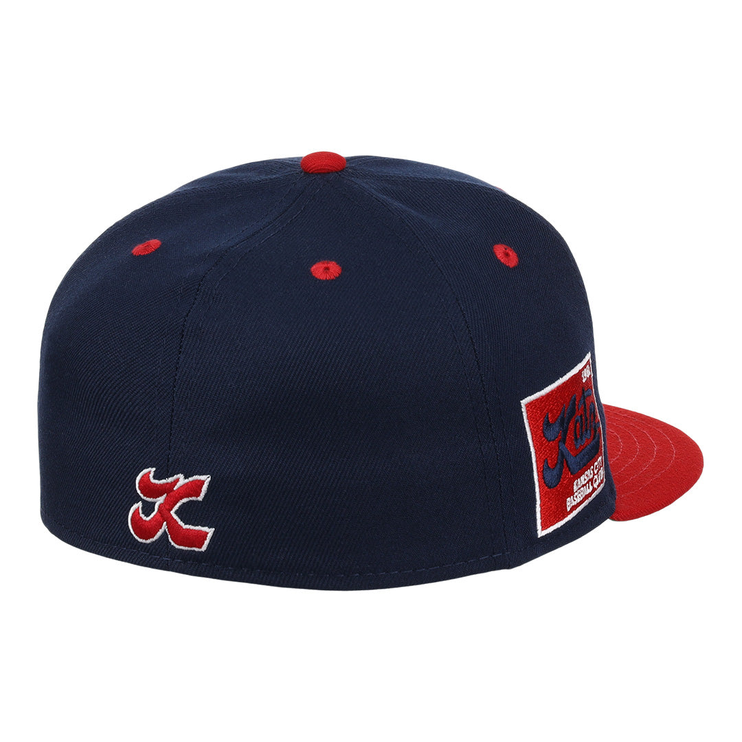 Kansas City Katz EFF DNA Fitted Ballcap product image 3, provided for visual reference and product detail review
