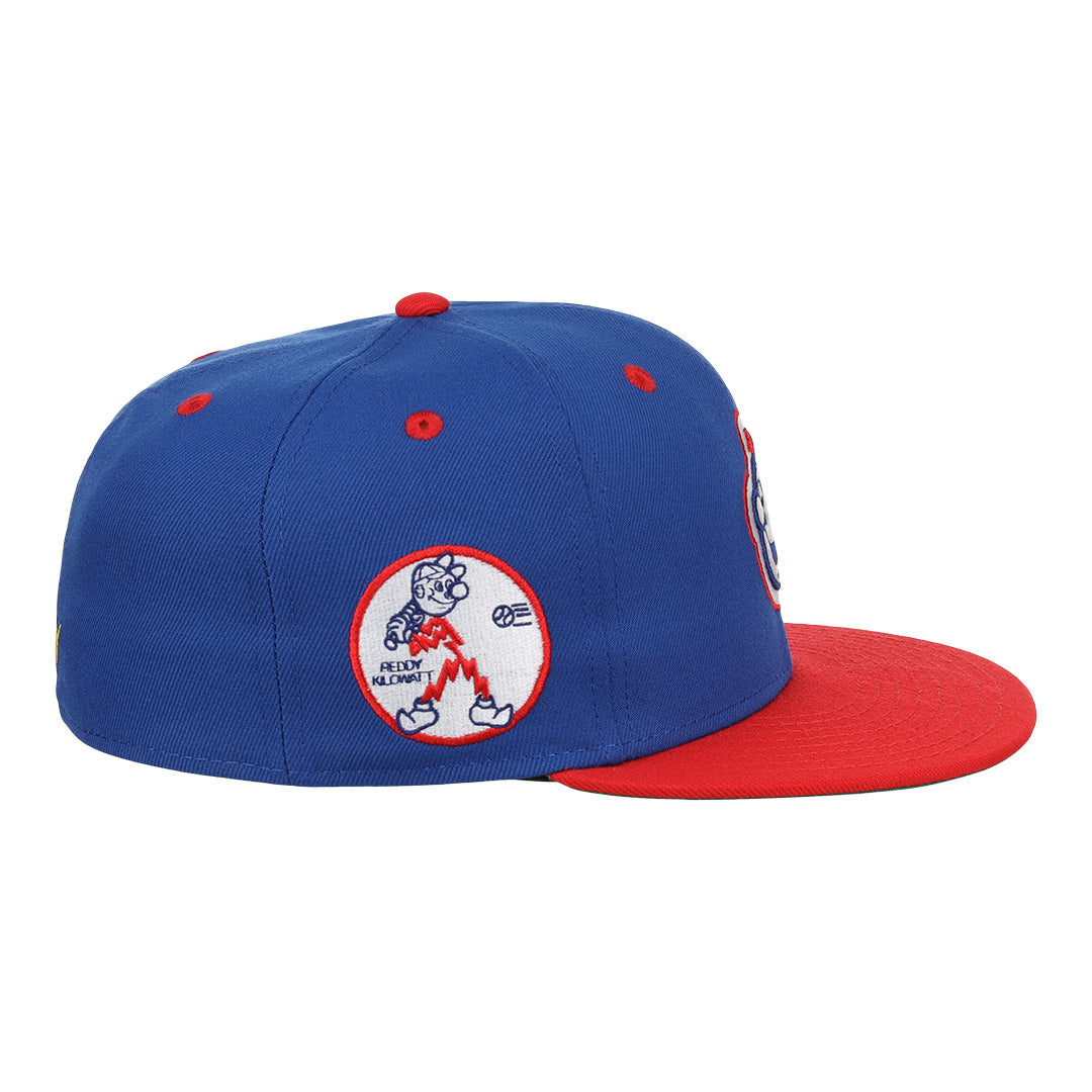 Reddy Kilowatt EFF DNA Fitted Ballcap product image 2, provided for visual reference and product detail review