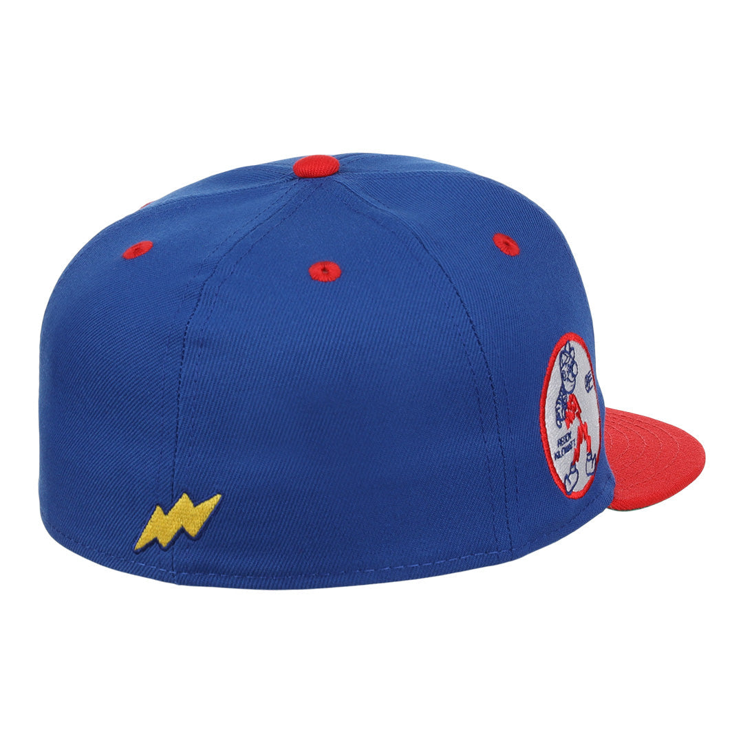 Reddy Kilowatt EFF DNA Fitted Ballcap product image 3, provided for visual reference and product detail review