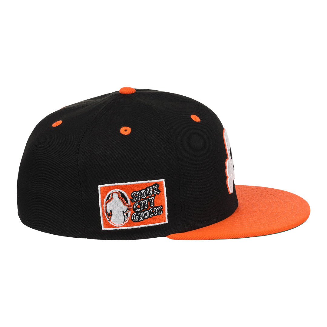 Sioux City Ghosts EFF DNA Fitted Ballcap product image 2, provided for visual reference and product detail review