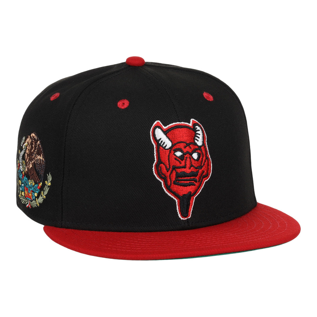 Mexico Diablos EFF DNA Fitted Ballcap product image 1, provided for visual reference and product detail review