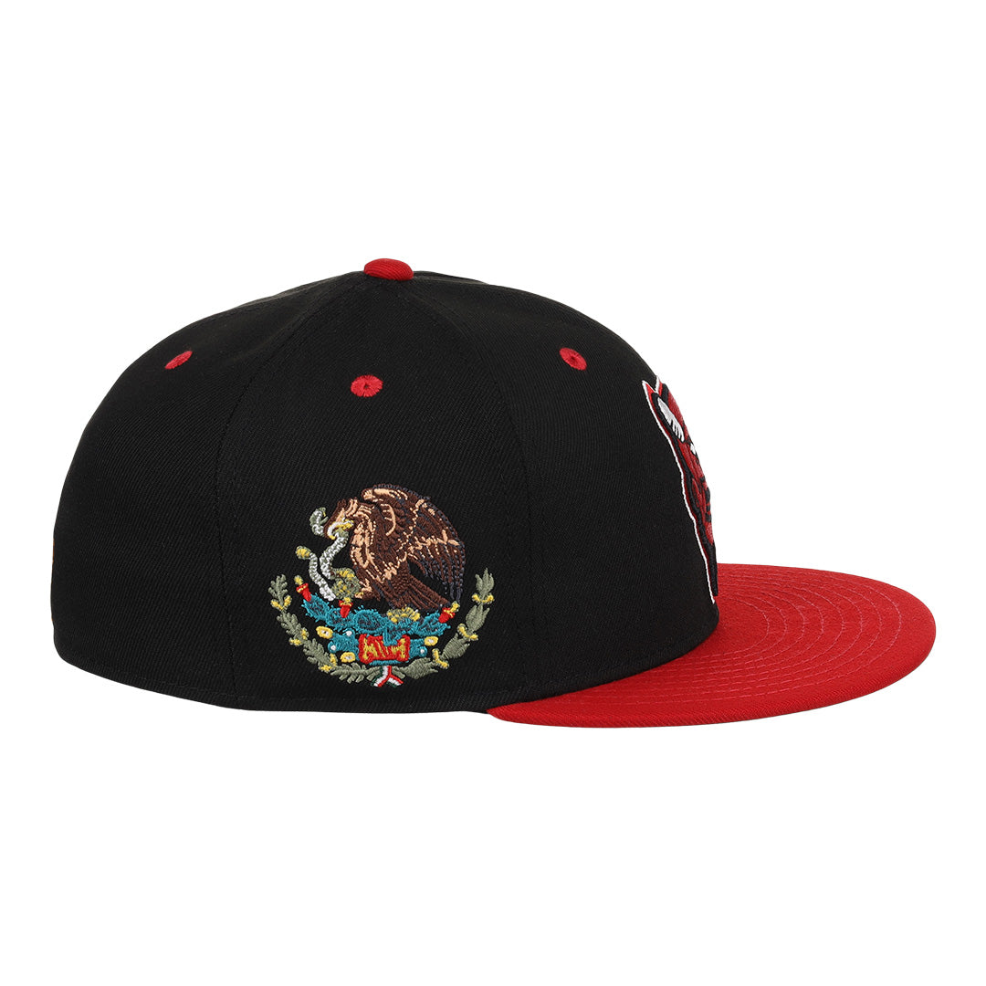 Mexico Diablos EFF DNA Fitted Ballcap product image 2, provided for visual reference and product detail review