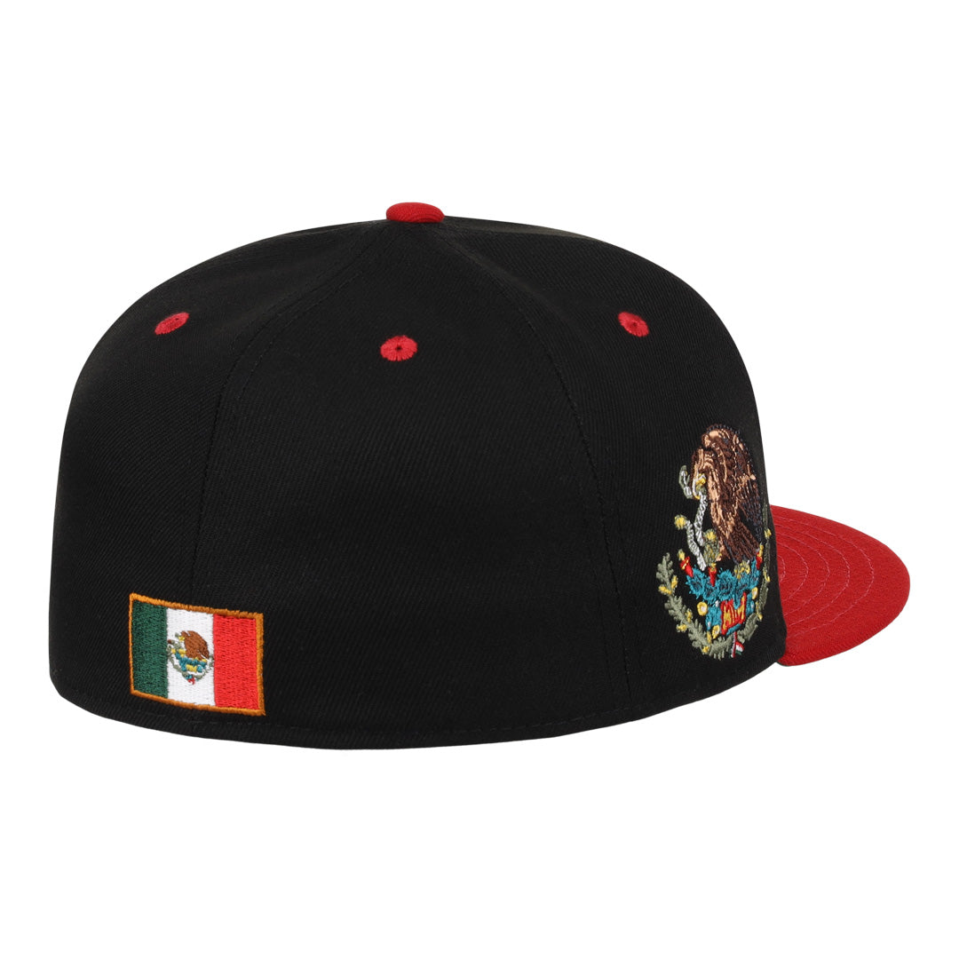 Mexico Diablos EFF DNA Fitted Ballcap product image 3, provided for visual reference and product detail review