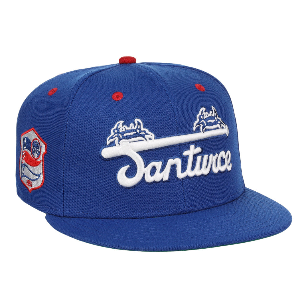 Santurce Cangrejeros NLB Team Color Fitted Ballcap product image 1, provided for visual reference and product detail review