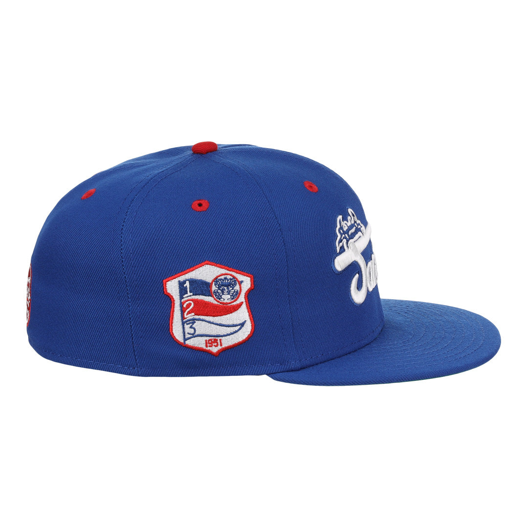 Santurce Cangrejeros NLB Team Color Fitted Ballcap product image 3, provided for visual reference and product detail review