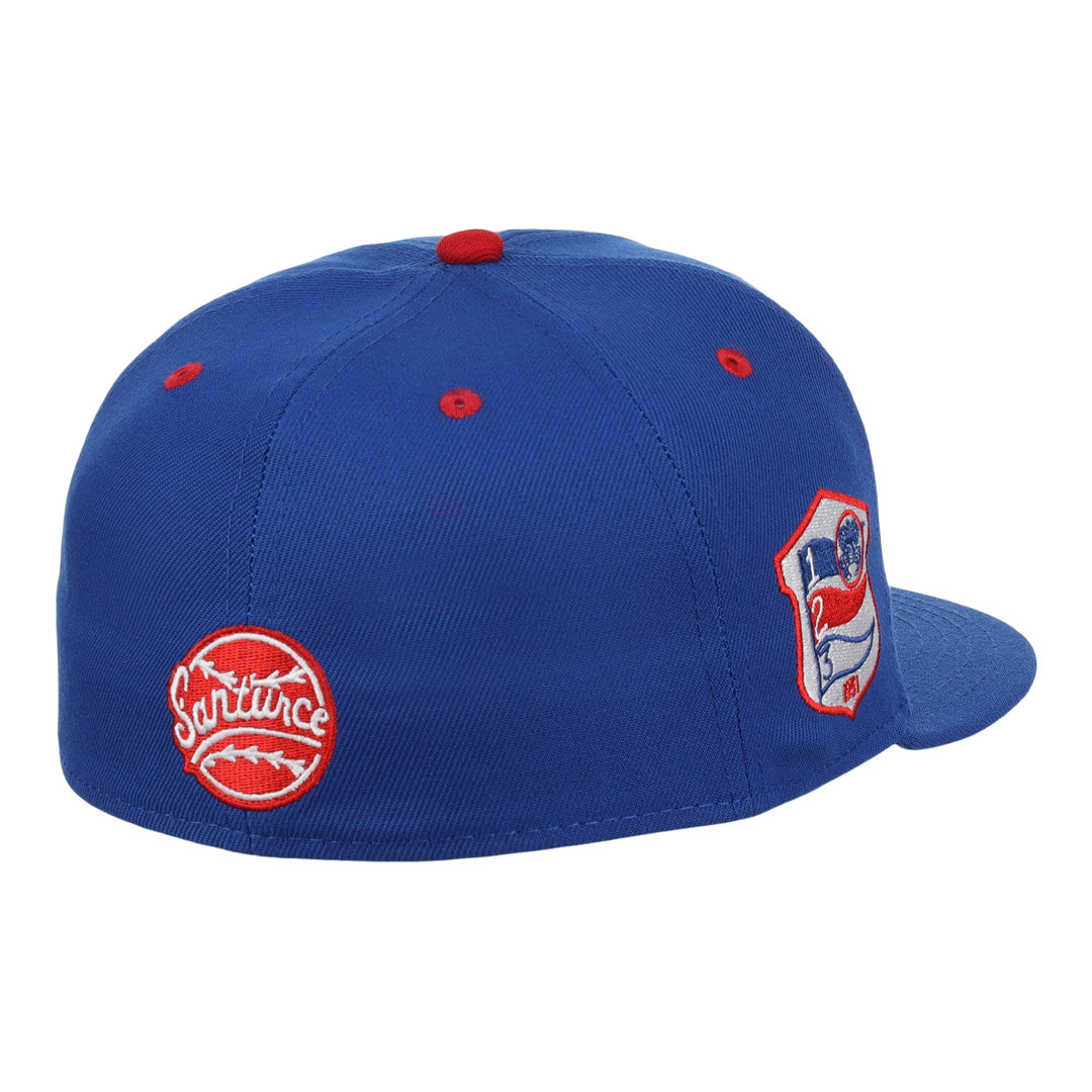 Santurce Cangrejeros NLB Team Color Fitted Ballcap product image 4, provided for visual reference and product detail review