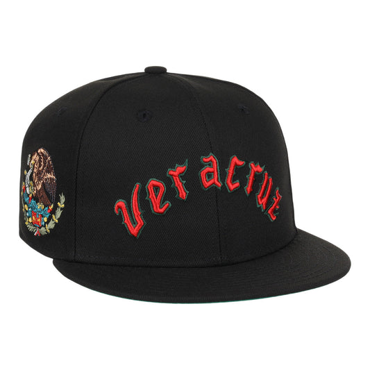 Veracruz Azules NLB Team Color Fitted Ballcap product image 1, provided for visual reference and product detail review