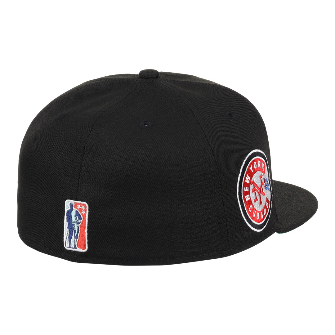 New York Cubans NLB Team Color Fitted Ballcap product image 4, provided for visual reference and product detail review