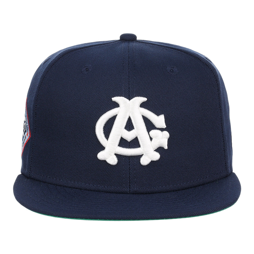 Chicago American Giants NLB Team Color Fitted Ballcap product image 2, provided for visual reference and product detail