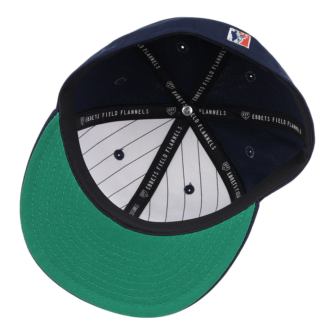 Chicago American Giants NLB Team Color Fitted Ballcap product image 5, provided for visual reference and product detail