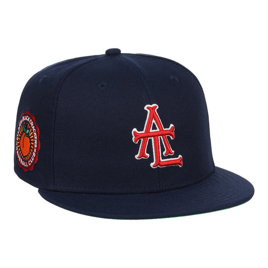 Atlanta Black Crackers NLB Team Color Fitted Ballcap product image 1, provided for visual reference and product detail review