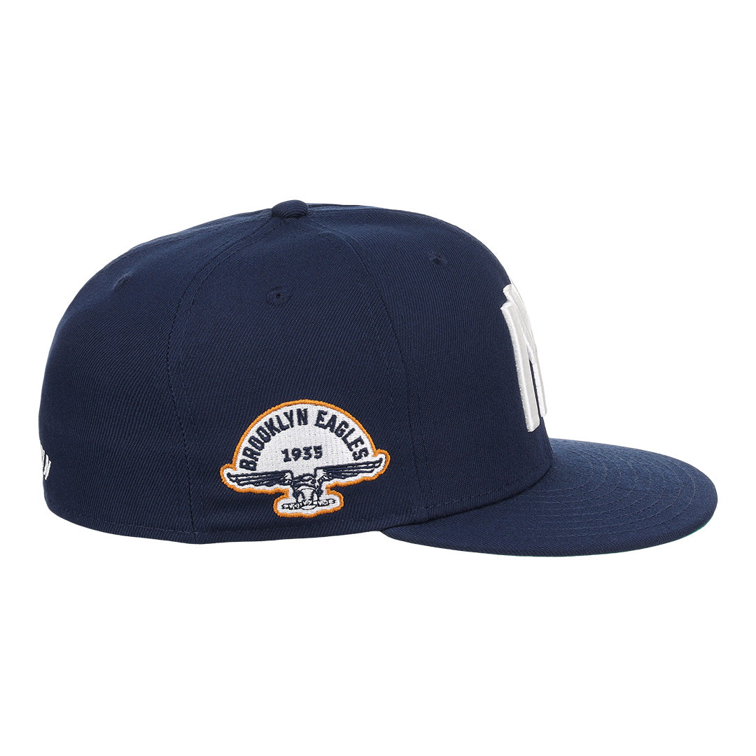 Brooklyn Eagles NLB Team Color Fitted Ballcap product image 3, provided for visual reference and product detail review