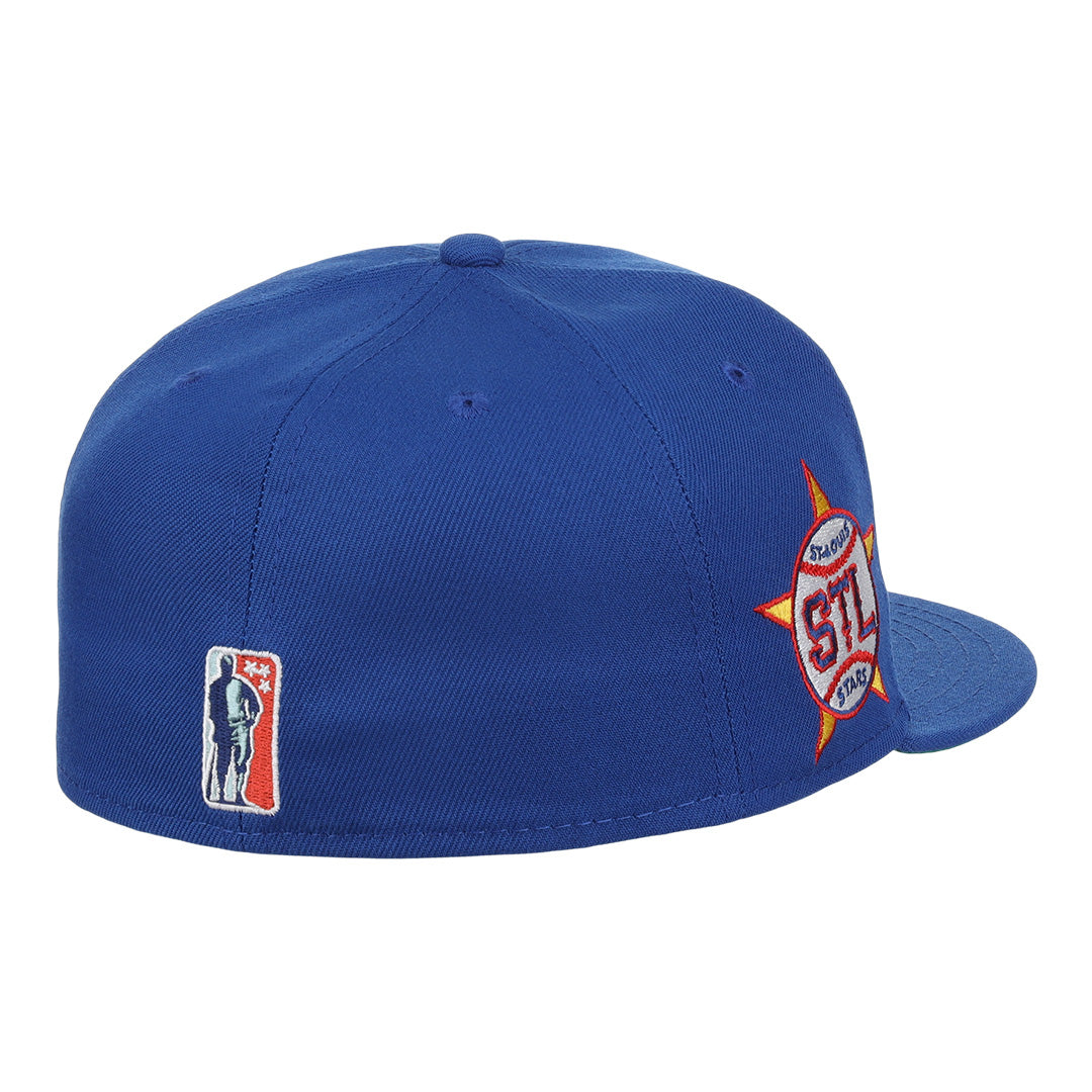 St. Louis Stars NLB Team Color Fitted Ballcap product image 4, provided for visual reference and product detail review