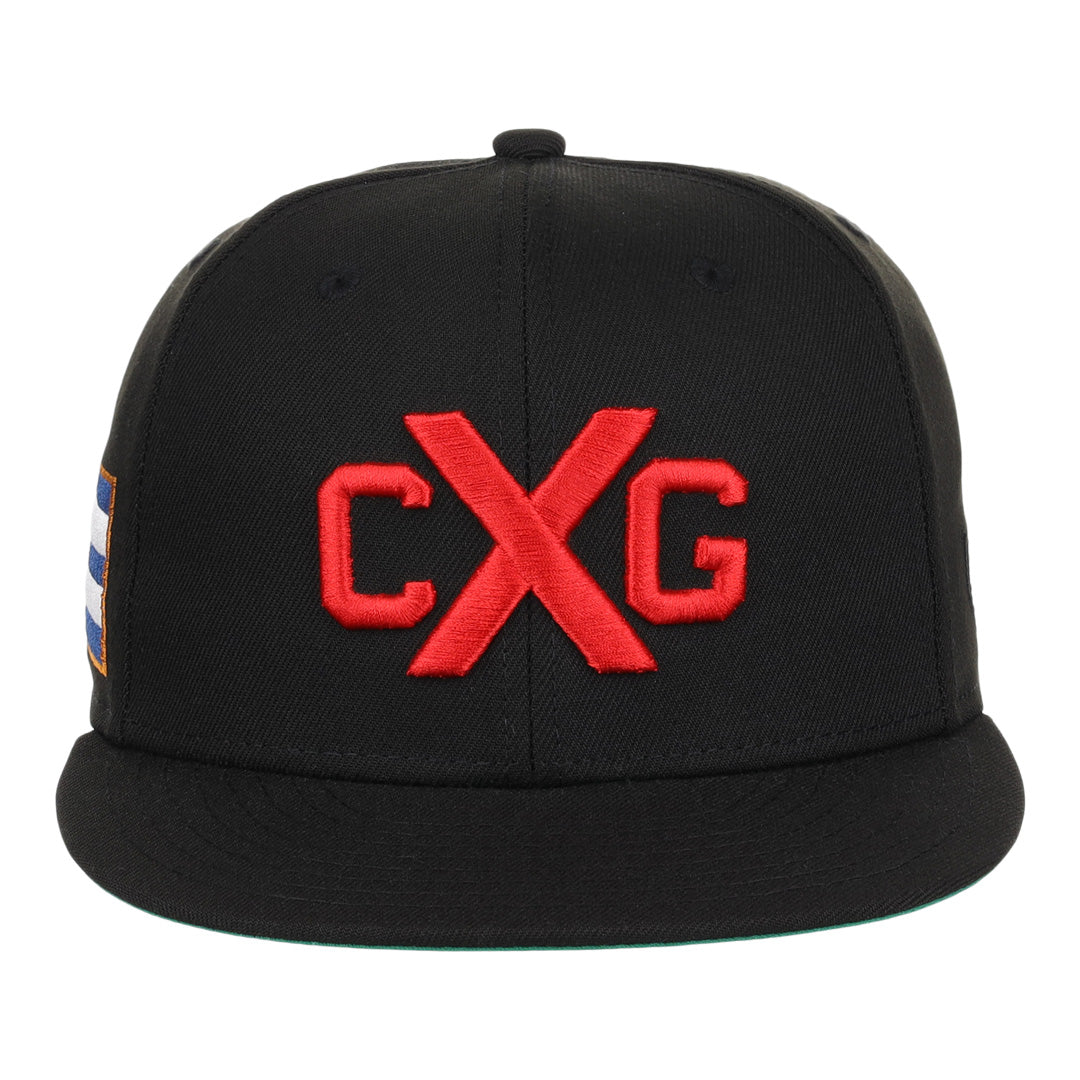 Cuban X Giants NLB Team Color Fitted Ballcap product image 2, provided for visual reference and product detail review