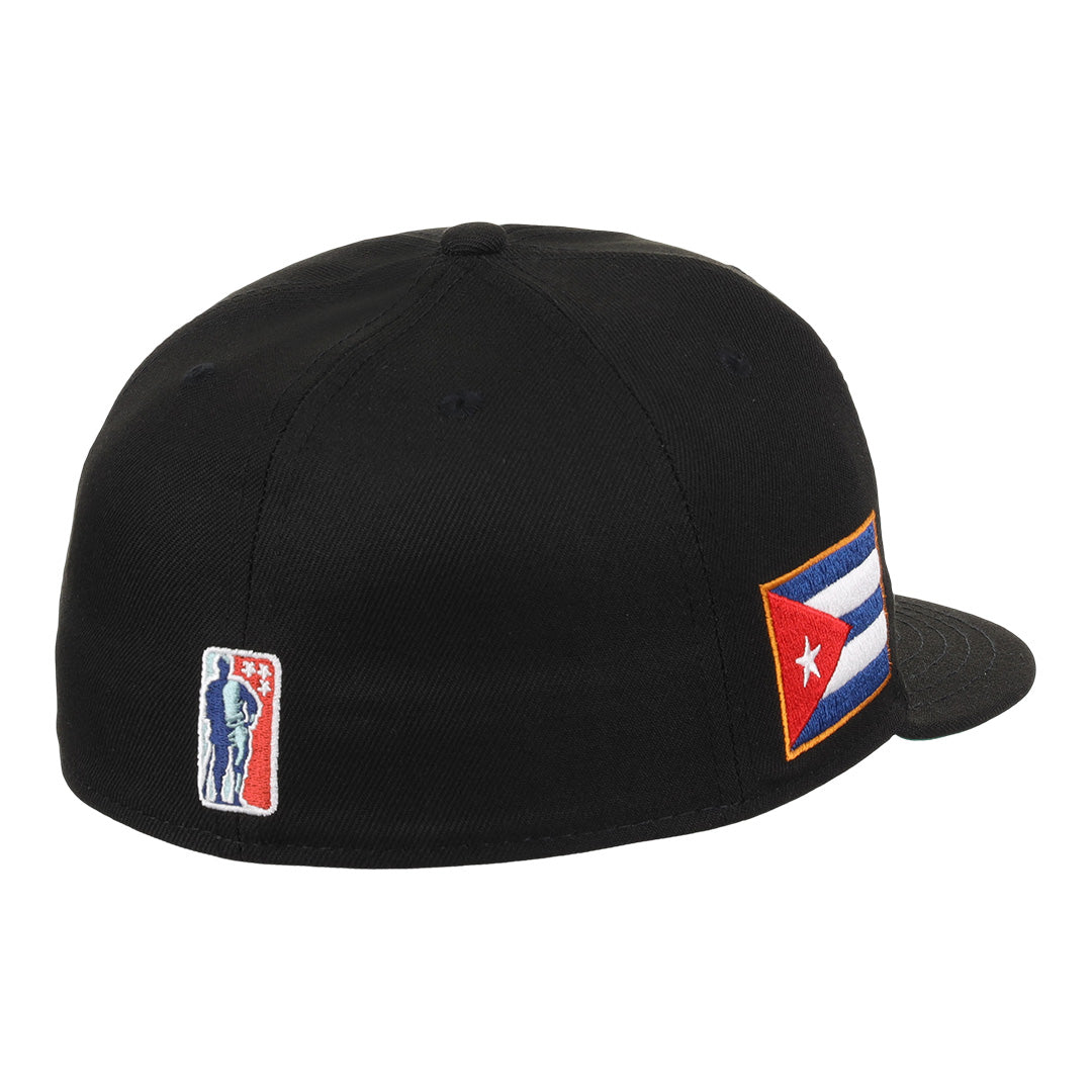 Cuban X Giants NLB Team Color Fitted Ballcap product image 4, provided for visual reference and product detail review