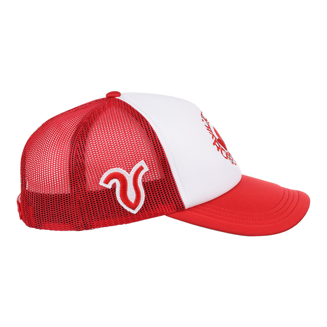 Victoria Rosebuds EFF Lone Star Foam Trucker product image 2, provided for visual reference and product detail review