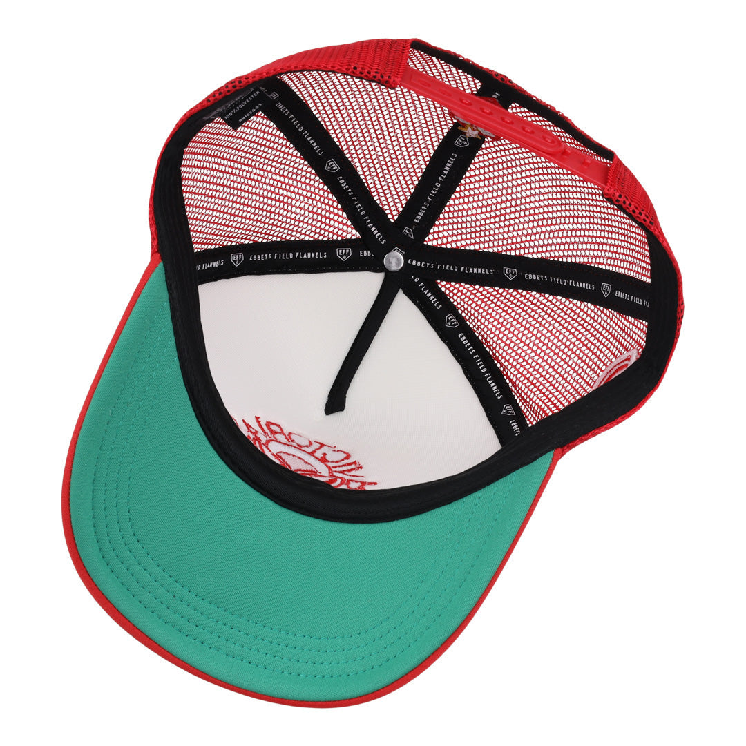 Victoria Rosebuds EFF Lone Star Foam Trucker product image 4, provided for visual reference and product detail review
