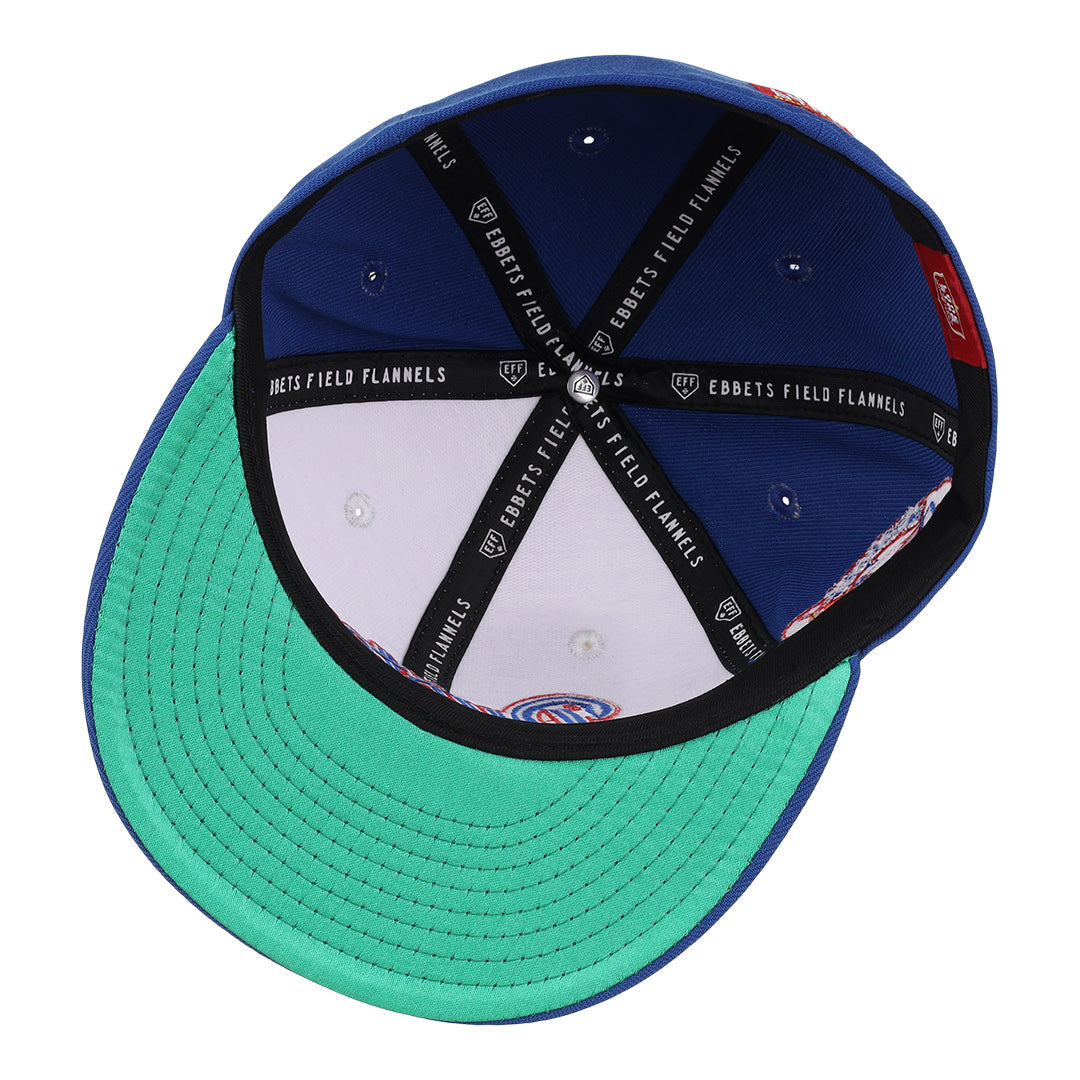 McAllen Dusters EFF Lone Star Fitted Ballcap product image 4, provided for visual reference and product detail review