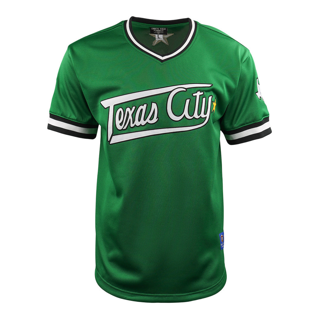 Texas City Stars EFF Lone Star Baseball Jersey product image 1, provided for visual reference and product detail review