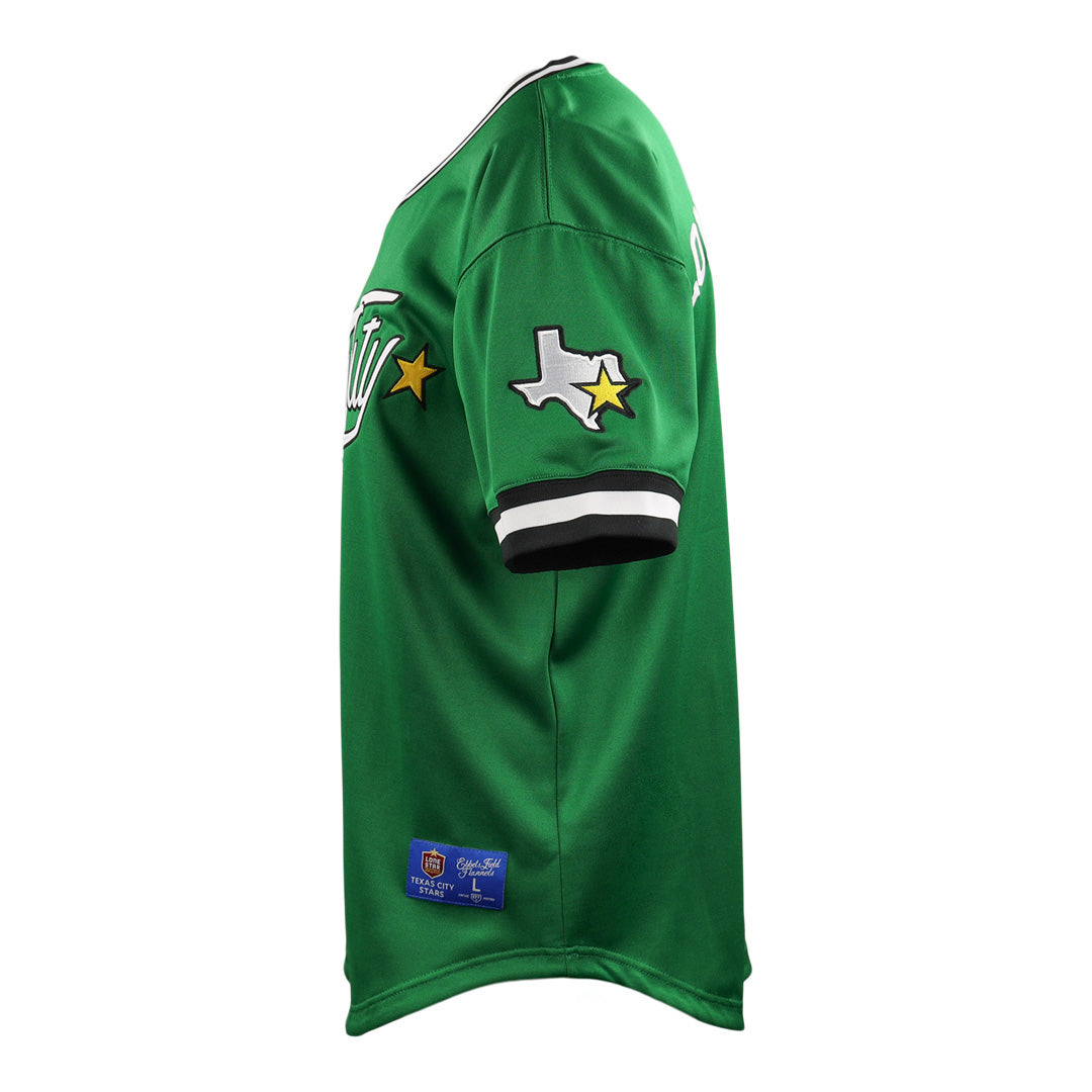 Texas City Stars EFF Lone Star Baseball Jersey product image 3, provided for visual reference and product detail review