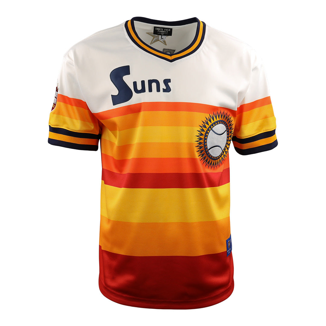 Harlingen Suns EFF Lone Star Baseball Jersey product image 1, provided for visual reference and product detail review