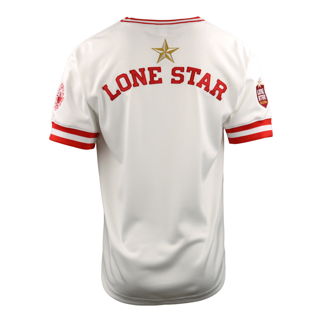 Victoria Rosebuds EFF Lone Star Baseball Jersey product image 8, provided for visual reference and product detail review
