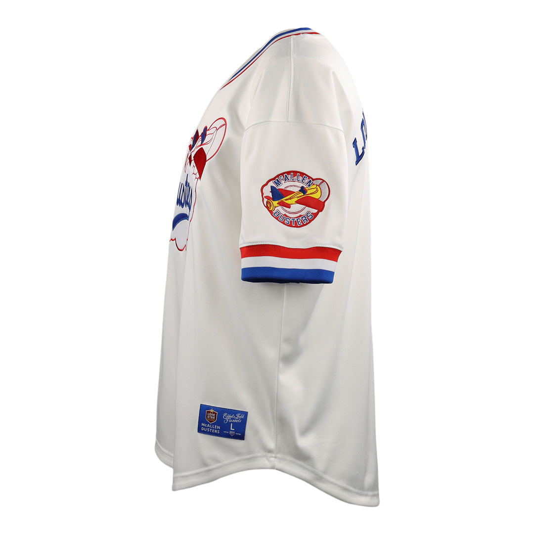McAllen Dusters EFF Lone Star Baseball Jersey product image 3, provided for visual reference and product detail review