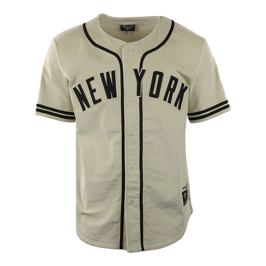 New York Black Yankees Vintage Inspired EFF NLB Corduroy Jersey product image 1, provided for visual reference and product