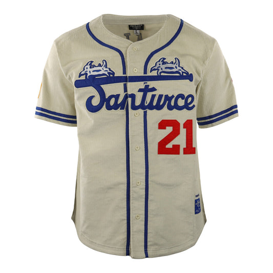 Santurce Cangrejeros Vintage Inspired EFF Corduroy Jersey product image 1, provided for visual reference and product detail