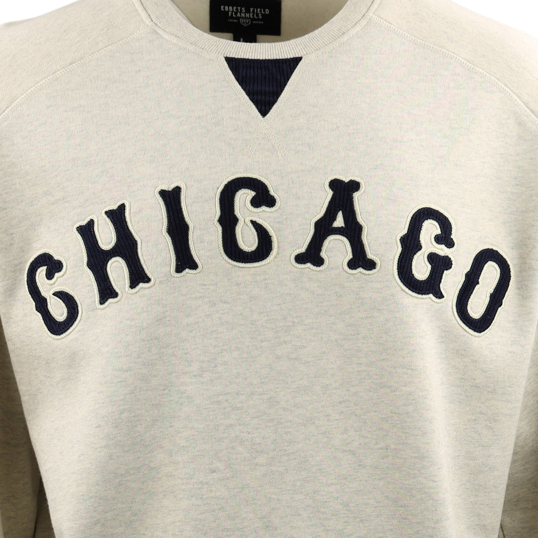 Chicago American Giants EFF NLB Corduroy Crewneck product image 2, provided for visual reference and product detail review