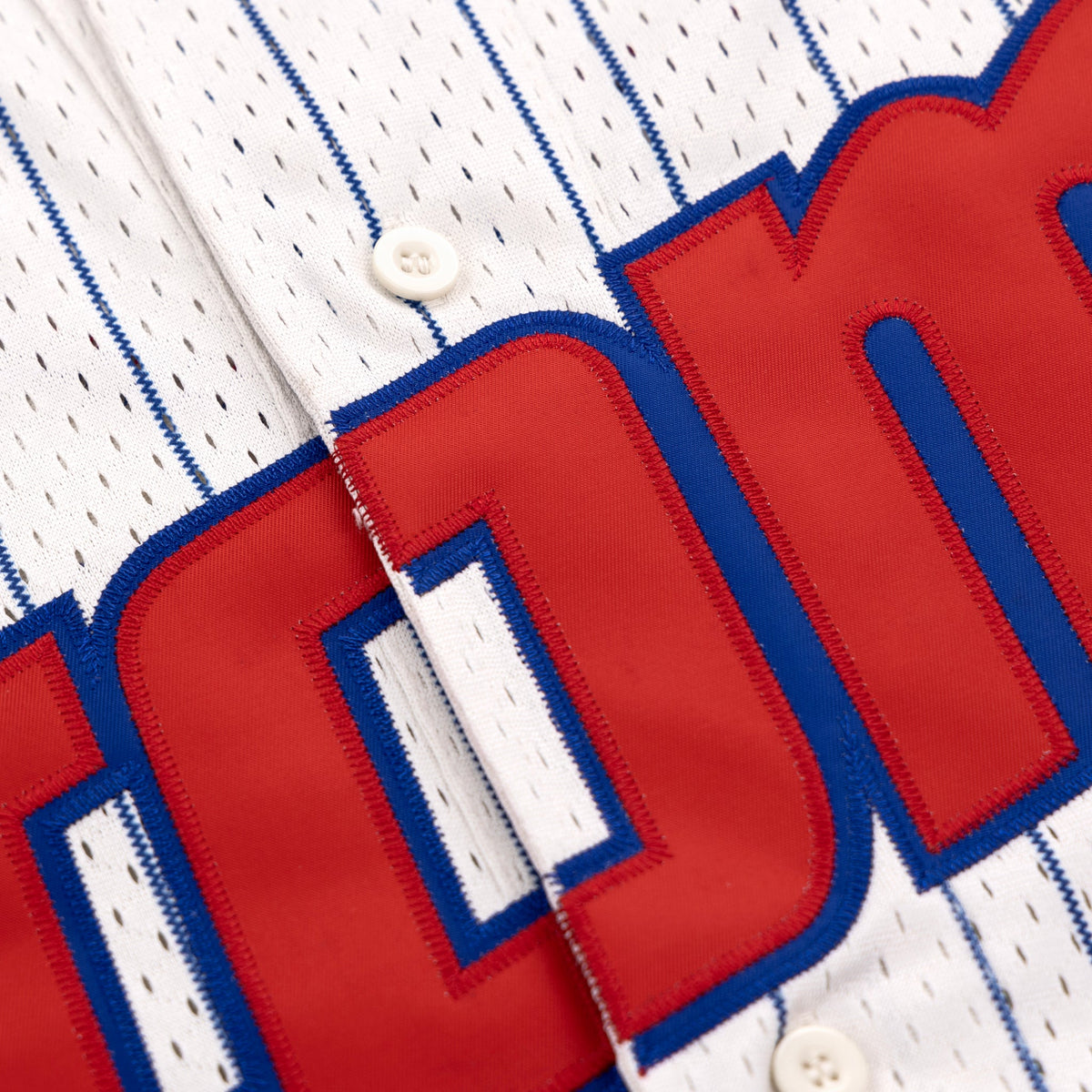Sankei Atoms EFF Pinstripe Button Down Jersey product image 5, provided for visual reference and product detail review