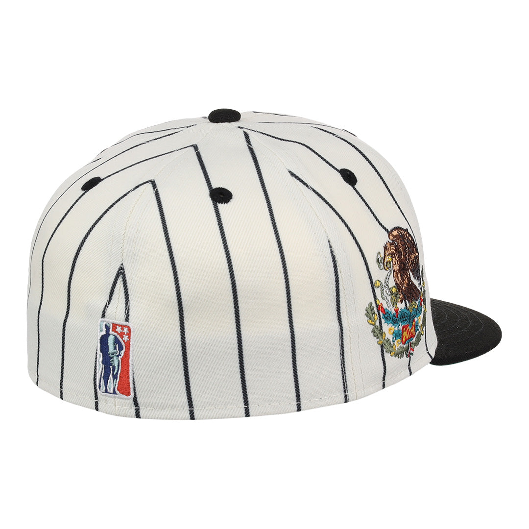 Veracruz NLB Pinstripe Fitted Ballcap product image 3, provided for visual reference and product detail review