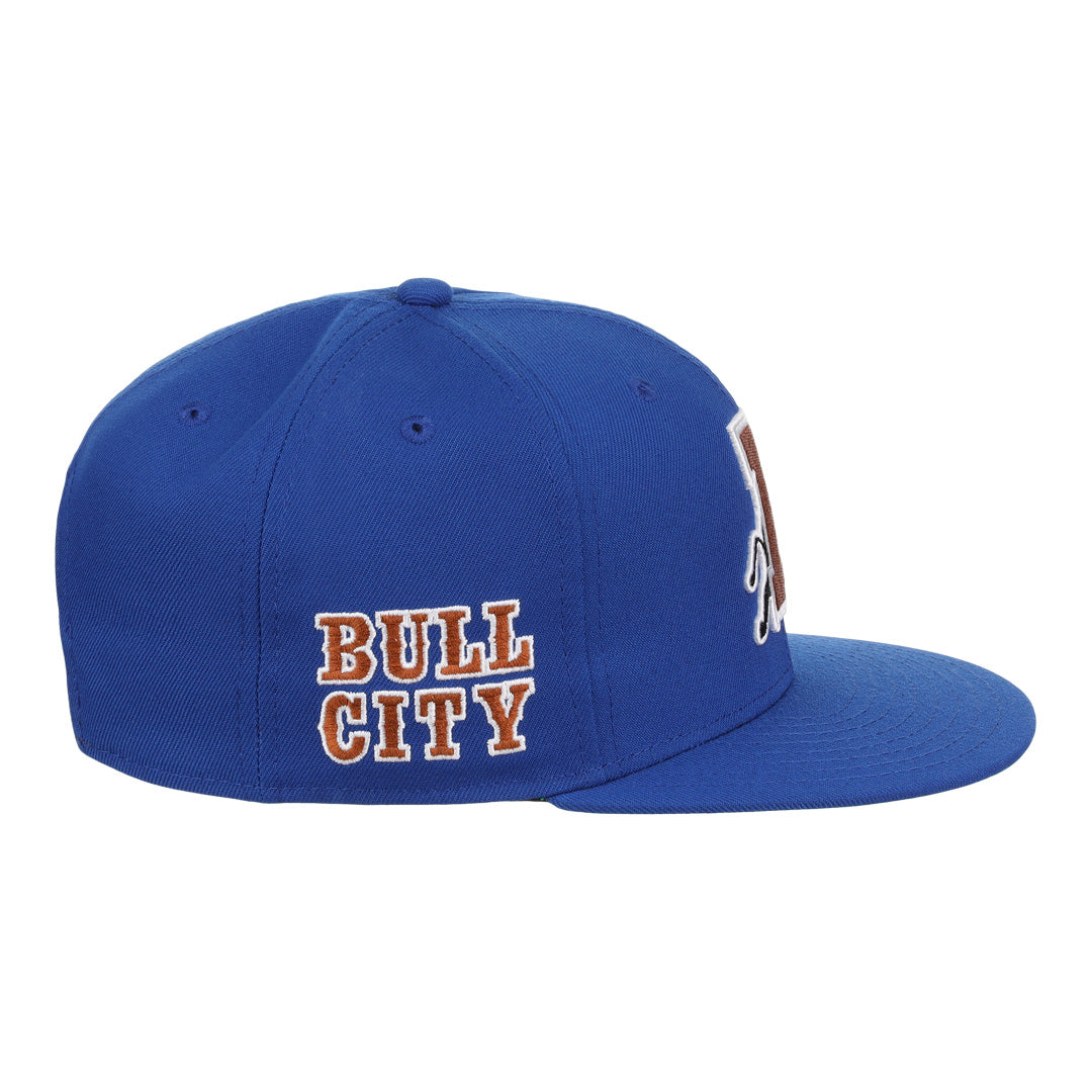 Durham Bulls EFF MiLB Vintage Snapback product image 3, provided for visual reference and product detail review