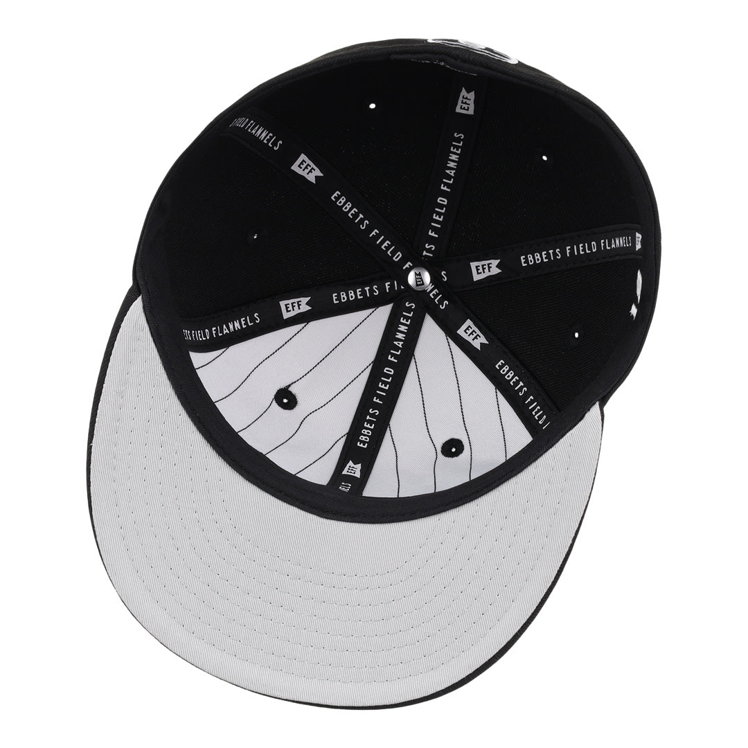 Black Fives Fitted Ballcap product image 4, provided for visual reference and product detail review