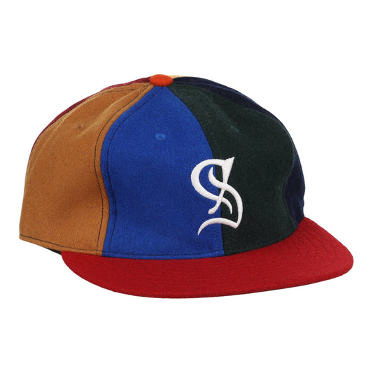 Santurce Cangrejeros Vintage Inspired Pinwheel Ballcap product image 1, provided for visual reference and product detail