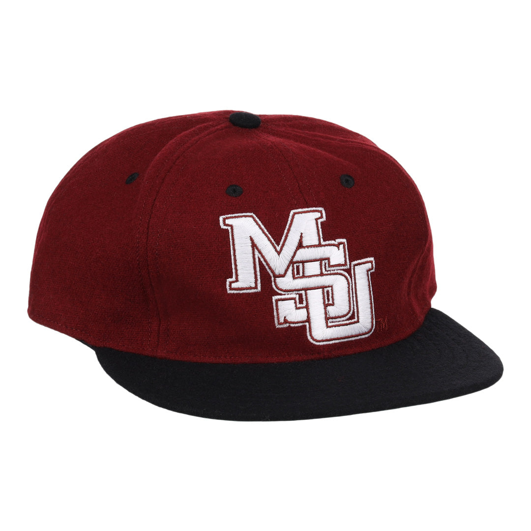 Mississippi State Bulldogs Collegiate Wool Ballcap product image 1, provided for visual reference and product detail review