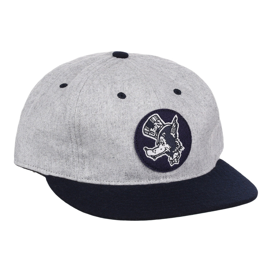 University of Nevada Wolf Pack Mascot Collegiate Wool Ballcap product image 1, provided for visual reference and product