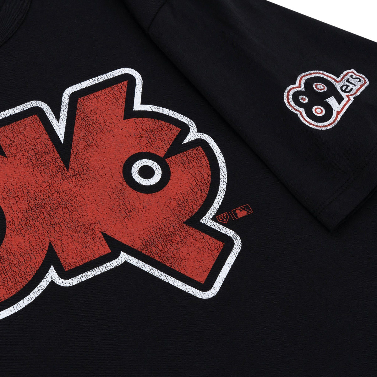 Oklahoma City 89ers EFF MiLB Vintage T-Shirt product image 2, provided for visual reference and product detail review