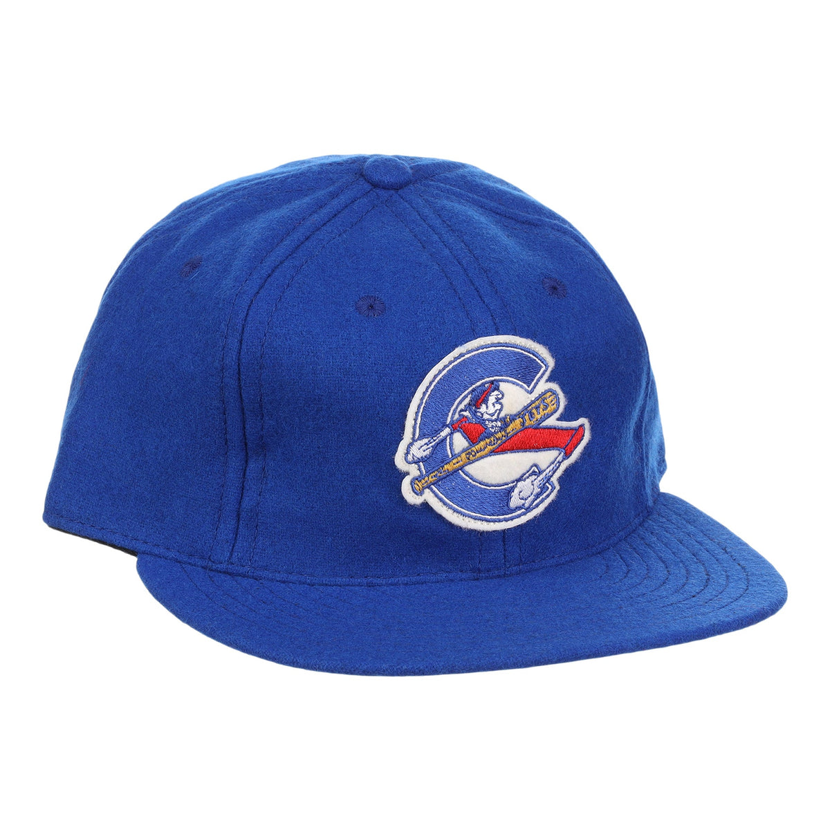 Columbus Jets Letterhead Wool Vintage Ballcap product image 1, provided for visual reference and product detail review