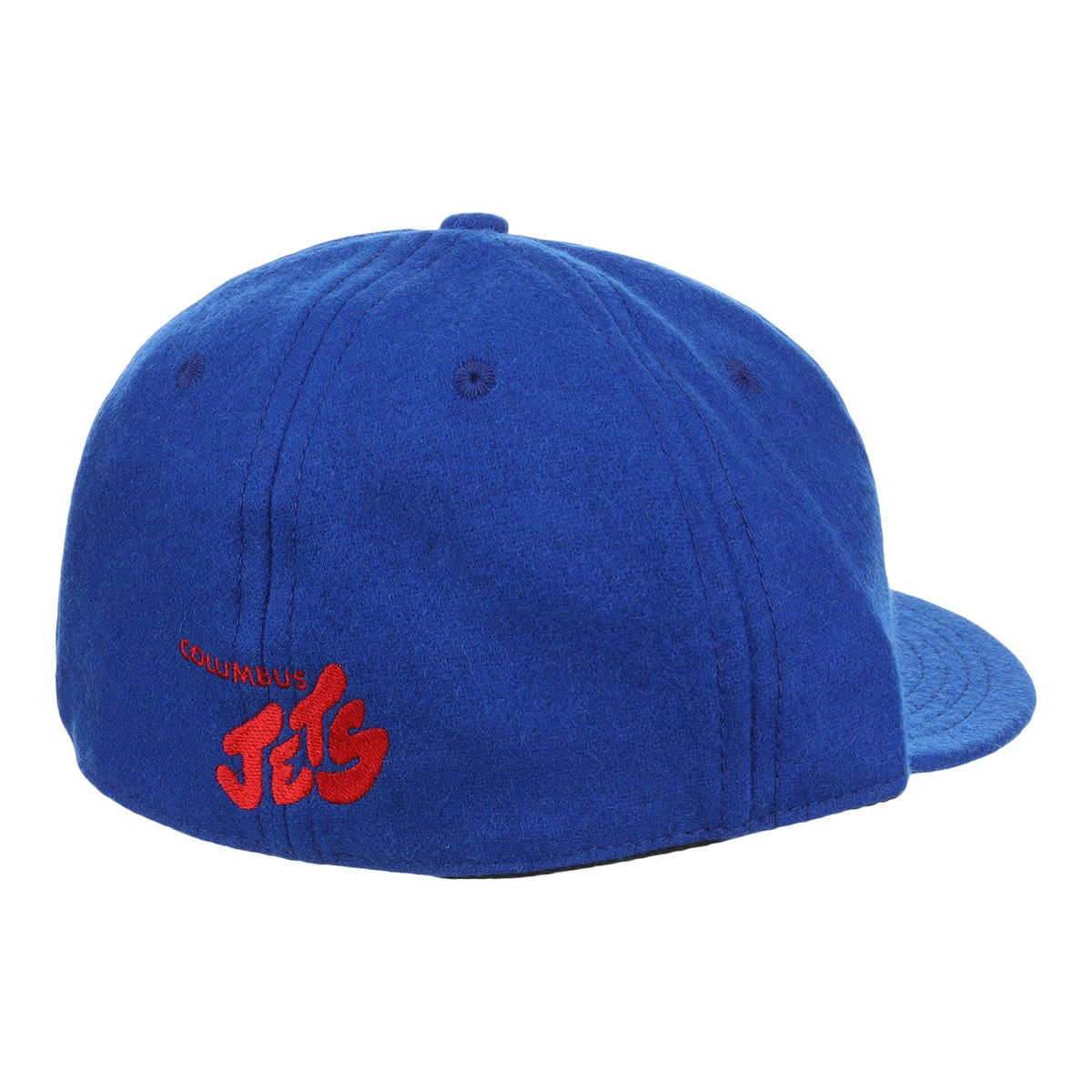 Columbus Jets Letterhead Wool Vintage Ballcap product image 2, provided for visual reference and product detail review