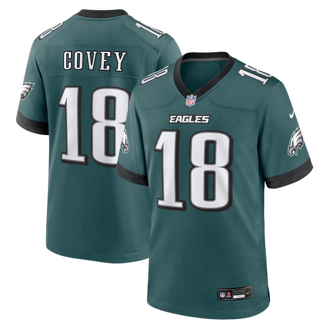 Philadelphia Eagles Britain Covey Nike Midnight Green Game product image 1