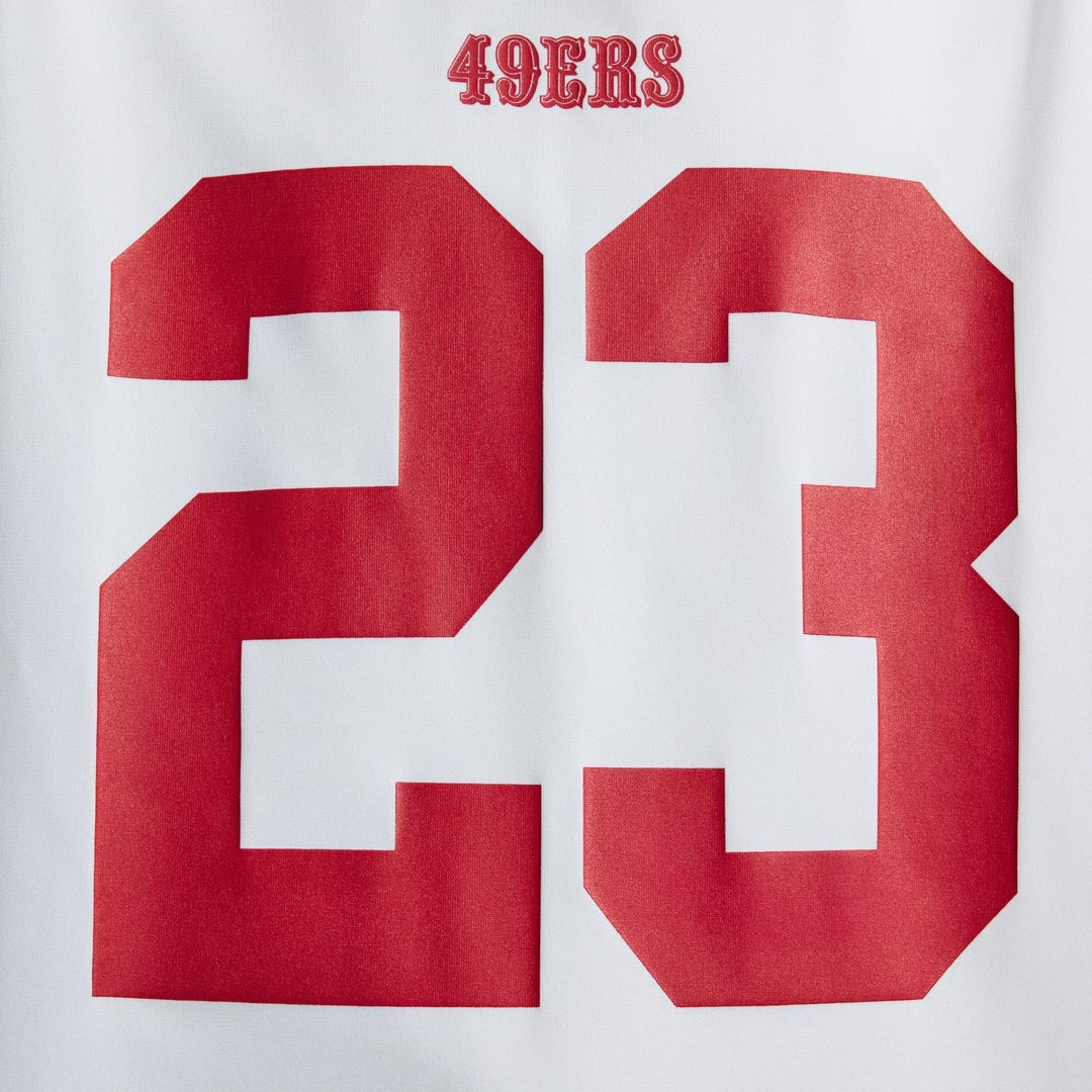 San Francisco 49ers Christian McCaffrey Nike White Game product image 8