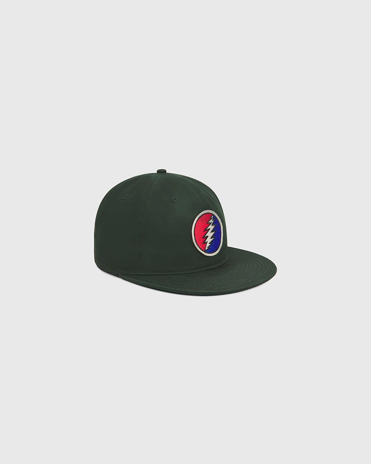 Grateful Dead Lightning Bolt Cotton Twill Ballcap product image 3, provided for visual reference and product detail review