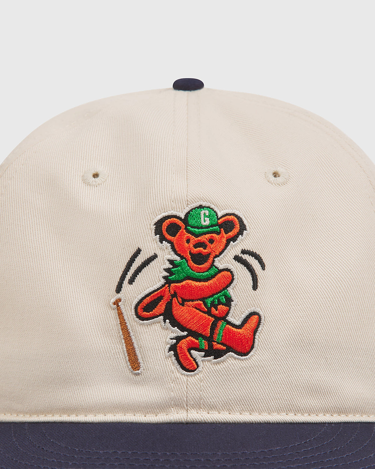 Grateful Dead Baseball Bear Cotton Twill Ballcap product image 2, provided for visual reference and product detail review